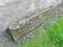 Photograph of Grave Cover, (ag N wall) St John, Kirk Merrington © DCC 2016